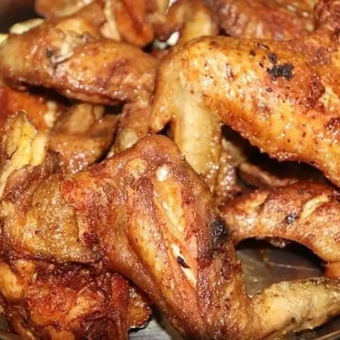 Knoflookpeper Kippenvleugels