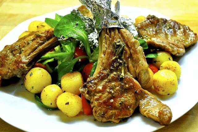 Recept voor karbonades met gepofte aardappelen