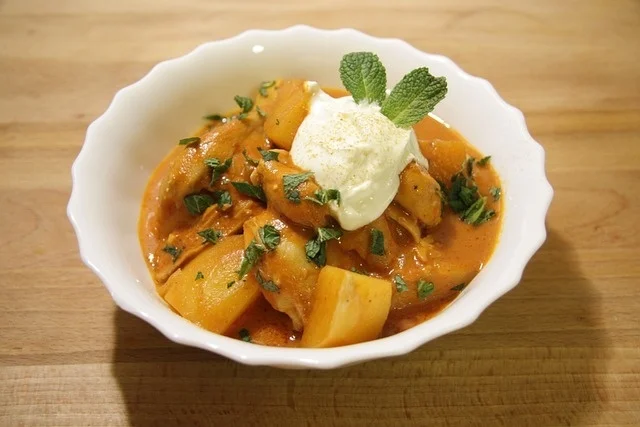 Recept voor harissa kipstoofpot