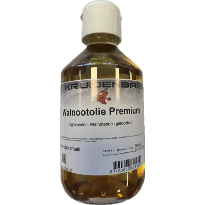 Walnootolie Premium 250 cc