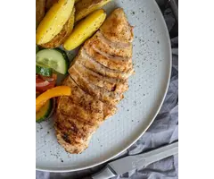 Recept voor kipfilet Met gegrilde groenten
