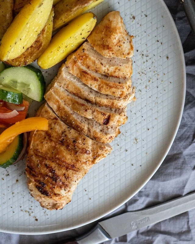 Recept voor kipfilet Met gegrilde groenten