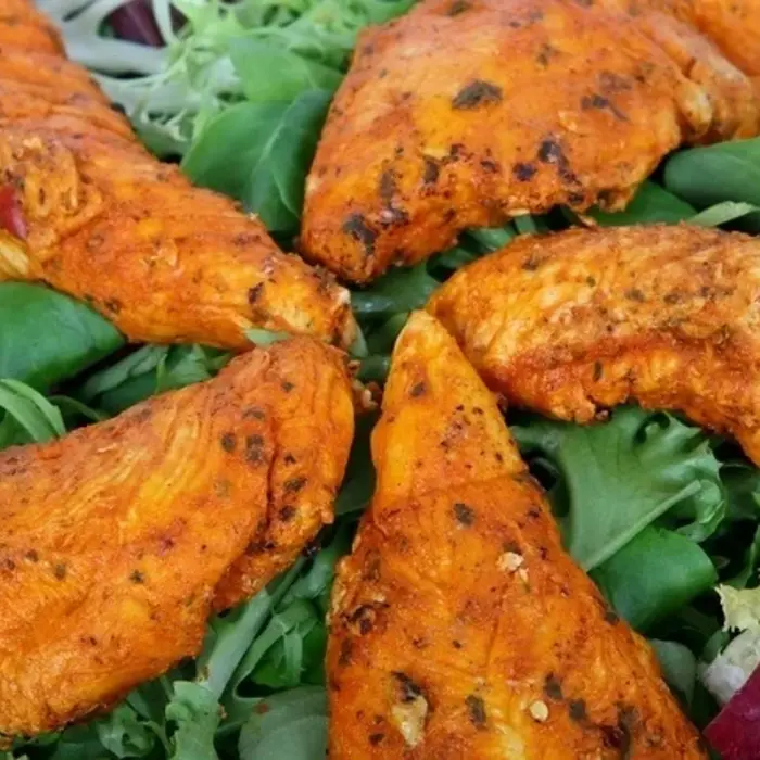 Kerrie masala kip met kerrie masala kruiden