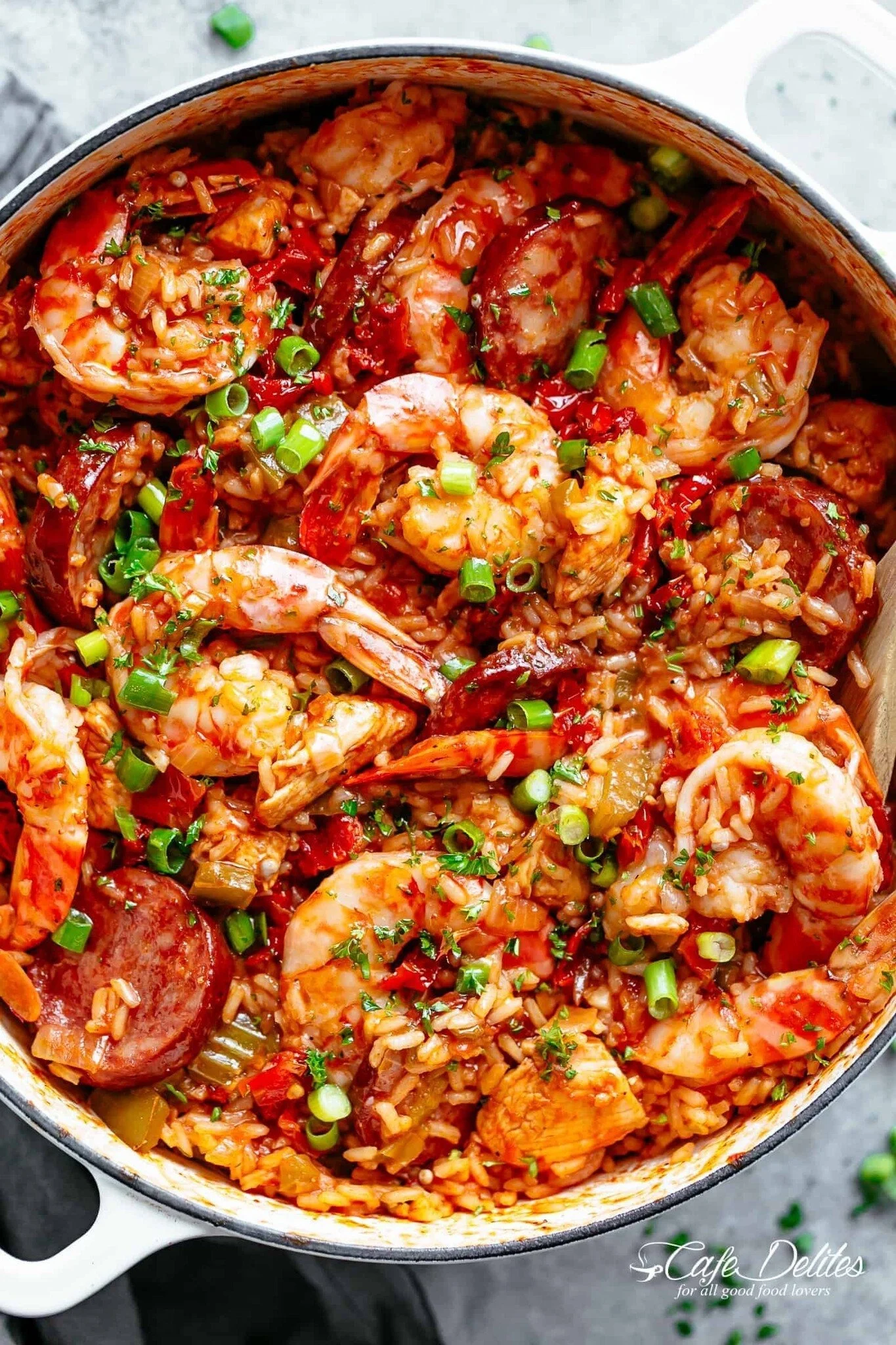 Recept voor jamabalaya met garnalen