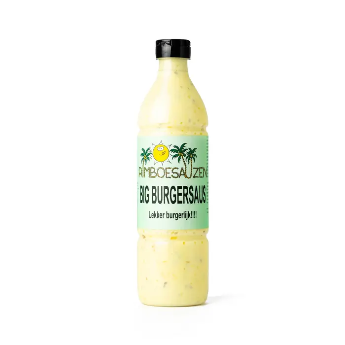 Big Burgersaus 500ml met korte THT