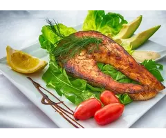 Gegrilde zalm met fish rub kruidenmix