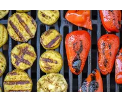 Recept voor gegrilde paprika met knoflook