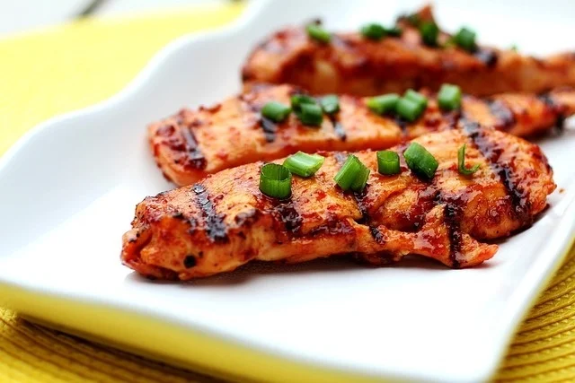 Gegrilde kip met de grill kruidenmix