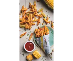 Recept voor zelfgemaakte frietjes met Hollandse kruiden