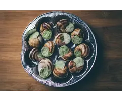 Smaakvolle escargot met knoflookboter