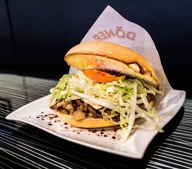 Döner kebab met kruidenmix