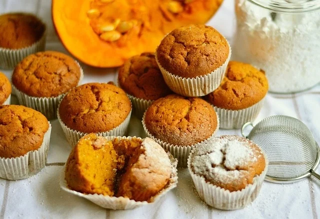 Pumpkinspice muffins