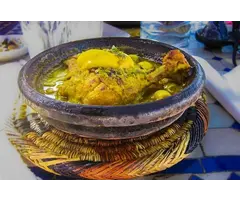 Marokkaanse kip tajine