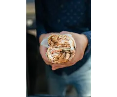 Gezonde shoarma wrap