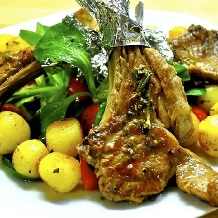 Recept voor gekruide lamskoteletten