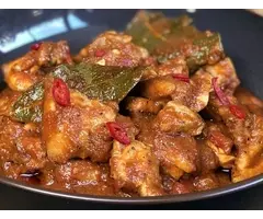 Gegrilde piri piri kip met citroen en knoflook