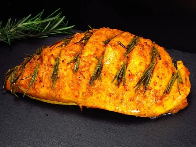Gegrilde kip met marrakech kruiden