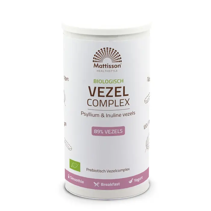 Biologisch Vezel Complex - Psyllium & Inuline - 275 gram