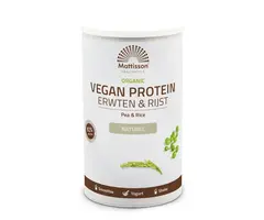 Biologisch Vegan proteïne poeder - Erwten & Rijst - 500 gram