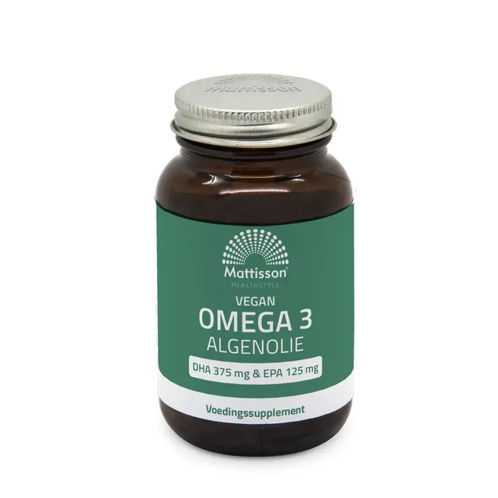 Vegan Omega 3 Algenolie DHA 375mg / EPA 125mg - 60 caps