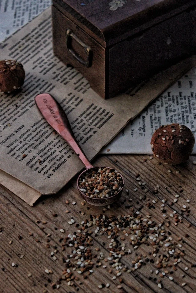 Sesamzaad: gepeld, geroosterd én zwart