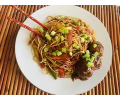 Bami met verse bamigroenten en kruidenmix