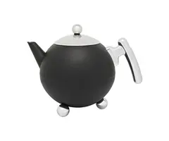 Theepot Bella Ronde 1.2L matt Black