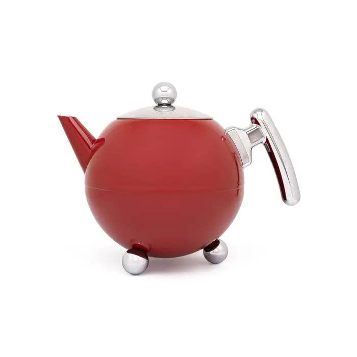 Bredemeijer Theepot Bella Ronde 1.2L Carmine Red
