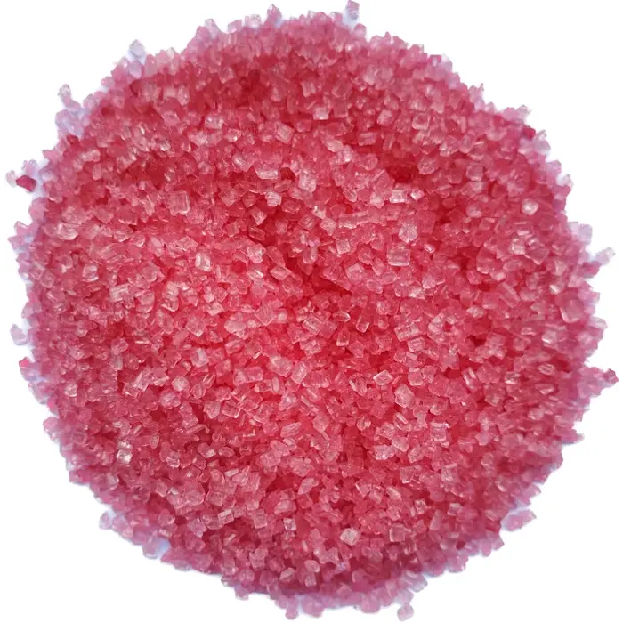 Suikerspinsuiker Aardbei, 3 x strooibussen á 400 gram