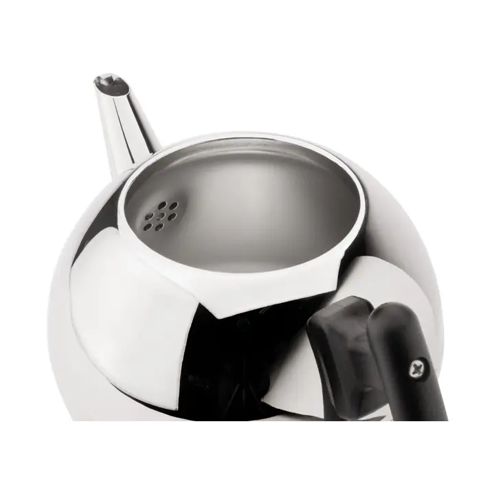 Bredemeijer Theepot Bella Ronde vlak 1.2 L zwart beslag