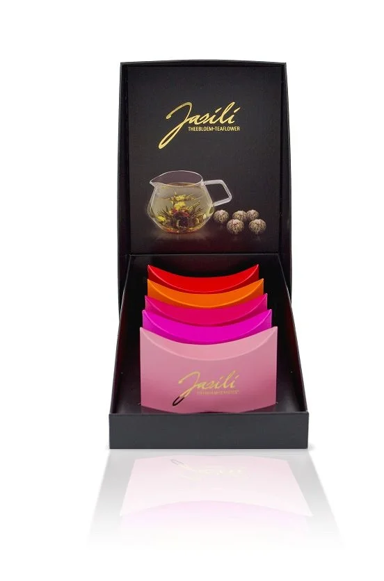 Theebloemen set van 5 smaken