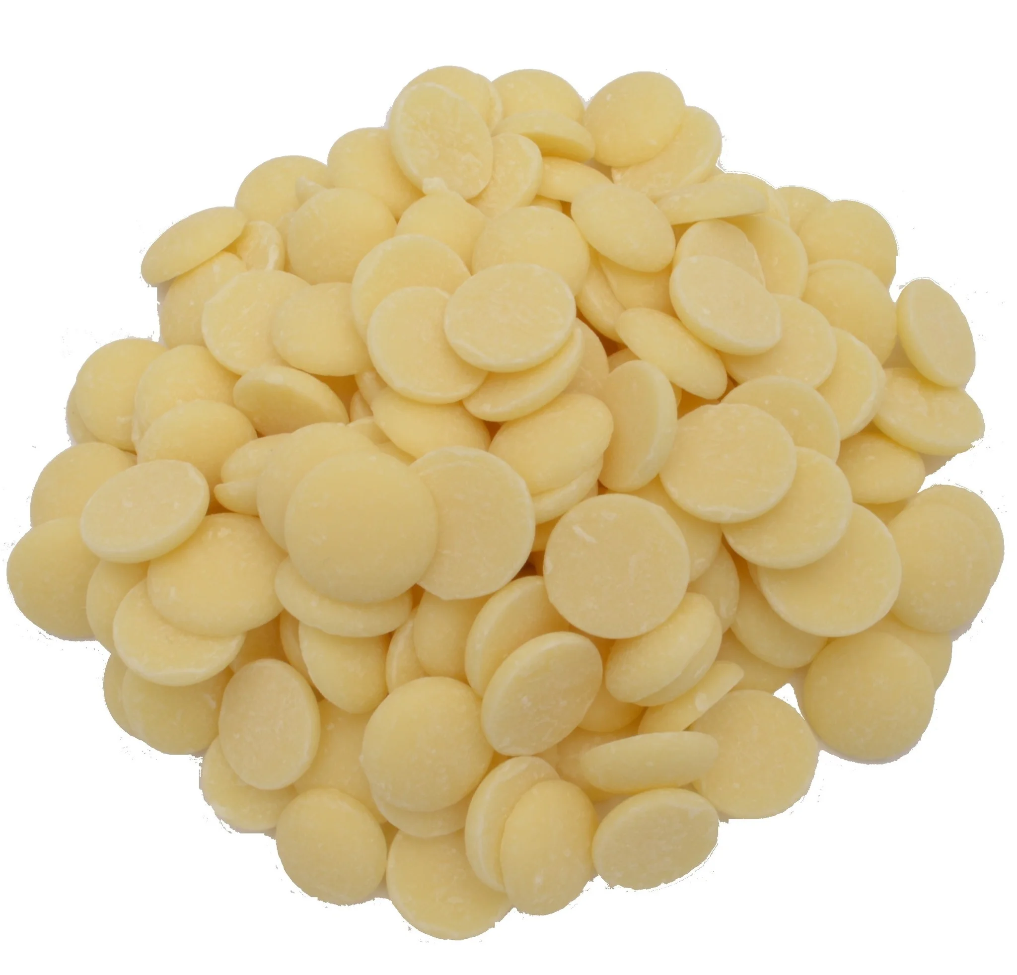 Chocolade druppels wit Callebaut