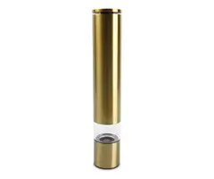 Peper- of zoutmolen goudkleurig 285 mm