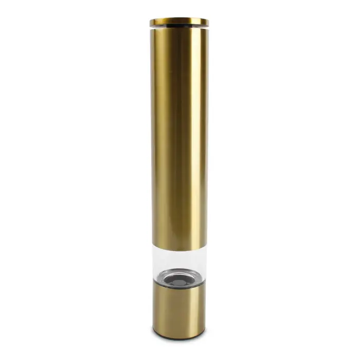 Peper- of zoutmolen goudkleurig 285 mm