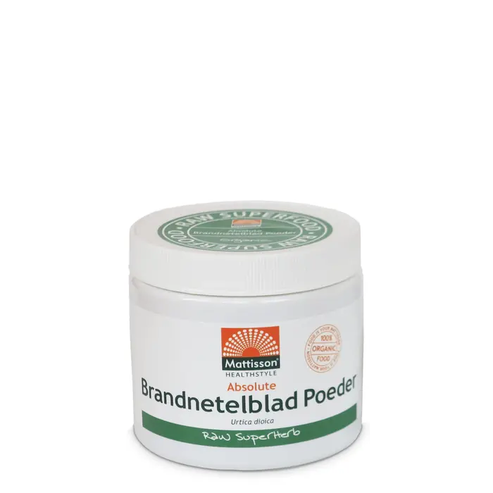 Absolute Brandnetelblad Poeder Bio Raw 200g