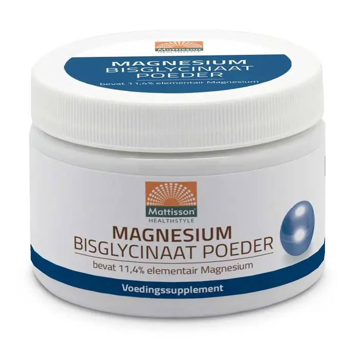 Magnesium Bisglycinaat Poeder 200 gram