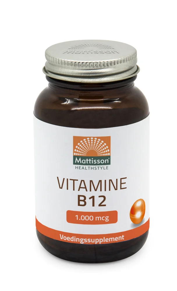Vitamine B12 1000 mcg 60 zuigtabletten