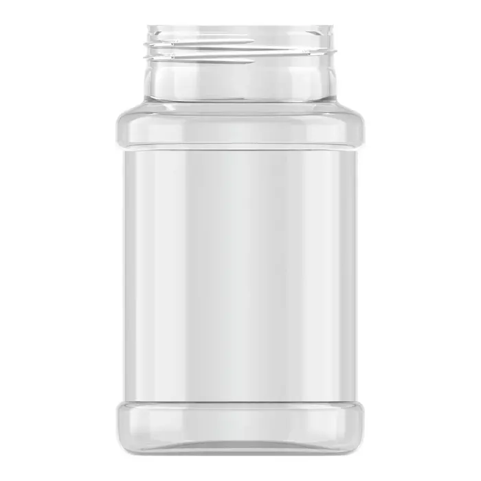 Strooibus kunststof 500 ml met zwarte deksel