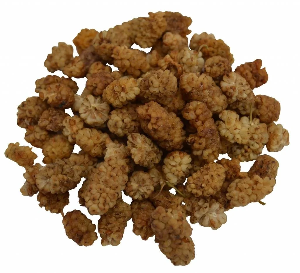 Moerbeibessen gedroogd