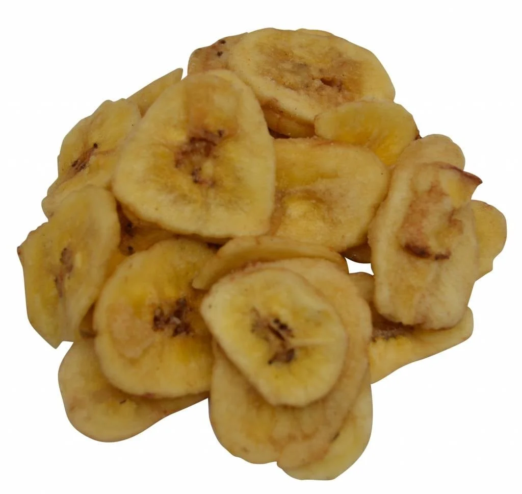 Bananenchips gezoet