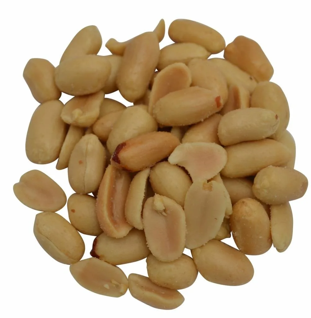 Pinda's gebrand en gezouten