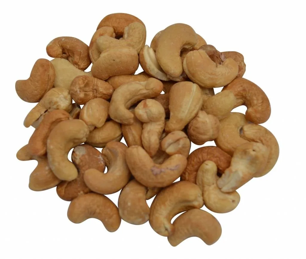 Cashewnoten droog geroosterd en ongezouten