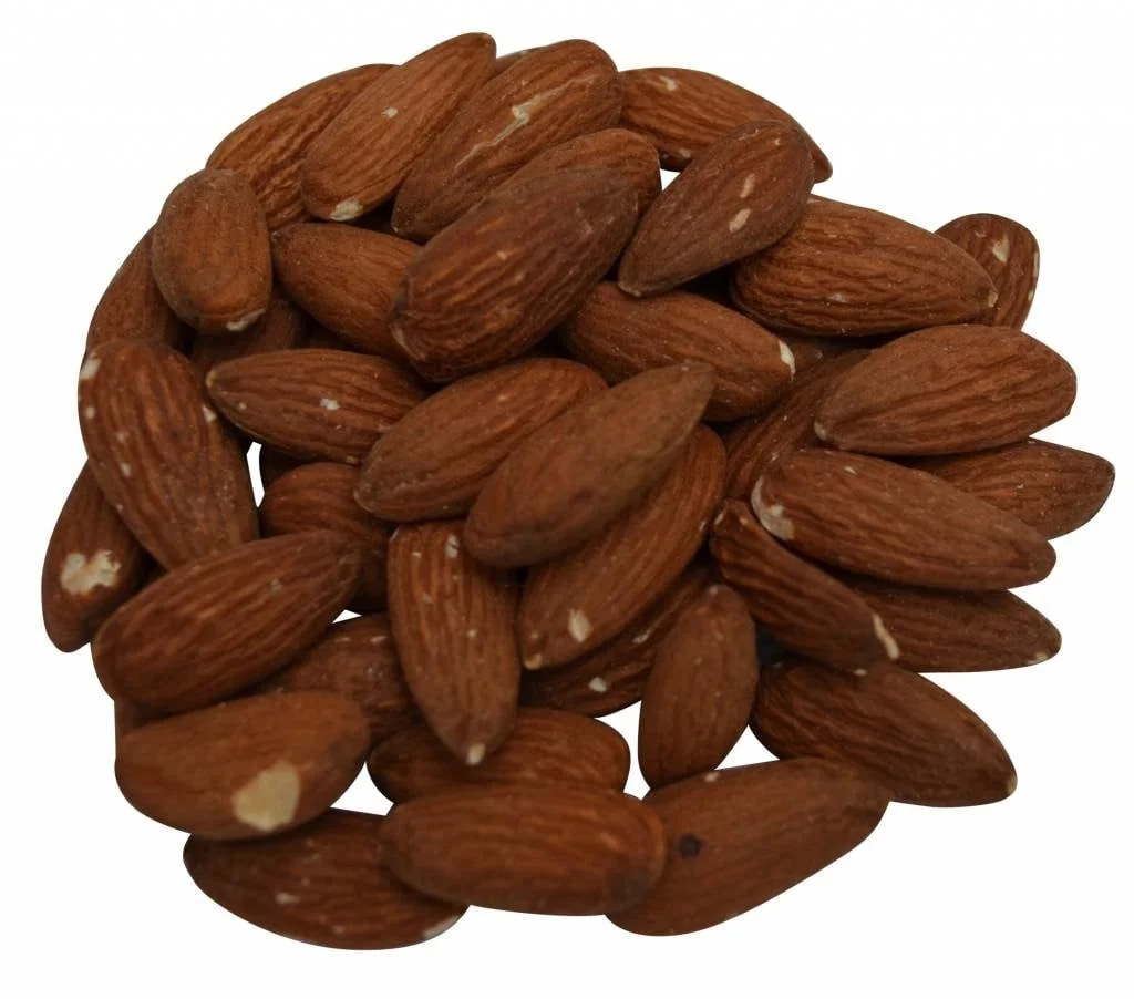 Amandelen bruin geroosterd