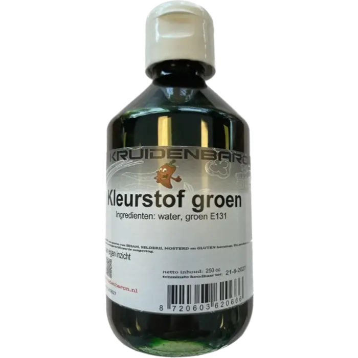 Kleurstof groen 250 cc