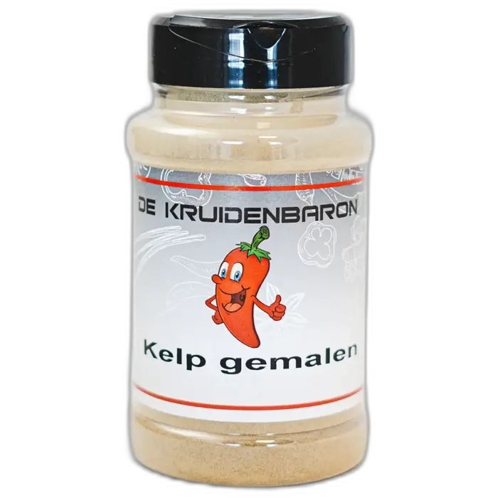 Kelp of blaasjeswier gemalen