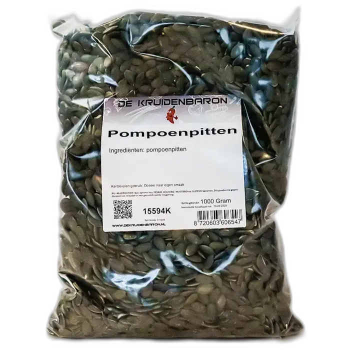 Pompoenpitten ofwel pepitas
