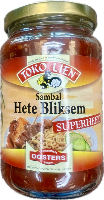 Sambal Hete Bliksem Toko Lien 375 gram