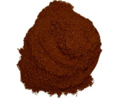 Guajillo chilipeper gemalen