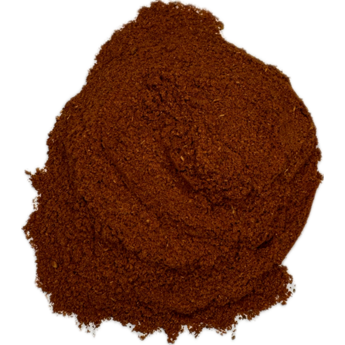 Guajillo chilipeper gemalen