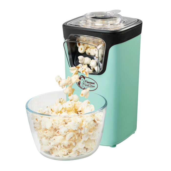 Bestron Bestron popcornmachine Mint APC200M inclusief popcorn startpakket